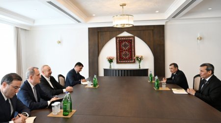 Prezident Xankəndində qəbul keçirib