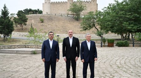 Prezidentlər Şahbulaq qalasında olublar