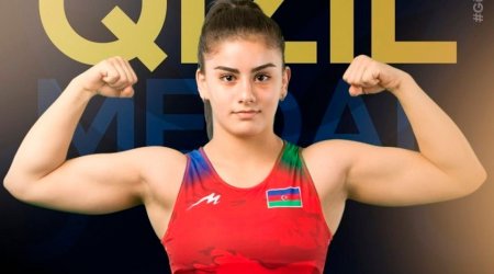 Гюнай Гурбанова стала чемпионкой Европы по борьбе