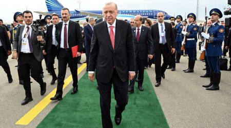 Ərdoğanın Azərbaycana səfəri başa çatıb