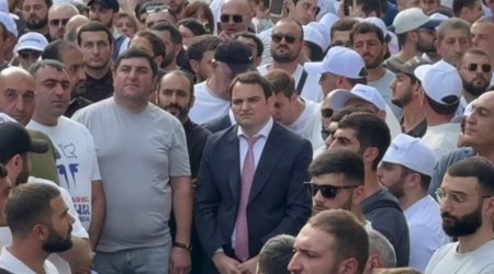 В Ереване началась акция в поддержку Самвела Карапетяна