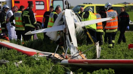 Fransada təyyarə qəzaya uğrayıb, pilot ölüb