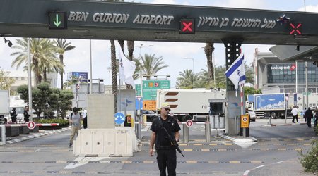 Husilər "Ben Qurion" hava limanına hücum ediblər