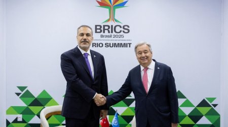 Hakan Fidan BMT baş katibi ilə Rusiya-Ukrayna müharibəsini müzakirə edib