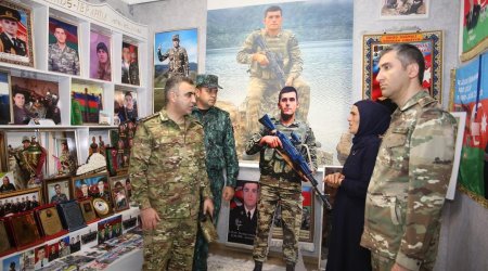 Hərbi prokuror Naxçıvanda sərhədçilərlə görüş keçirib