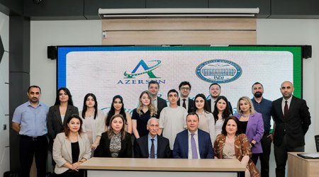 “Azərsun Holdinq” BDU-nun Jurnalistika fakültəsinin 6 tələbəsinə təqaüd ayırdı