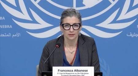 U.S. sanctions UN human rights rapporteur Francesca Albanese