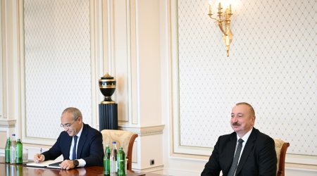 Алиев обсудил с министром экономики Грузии стратегические проекты