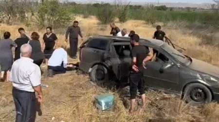 В Джебраиле семья шехида попала в аварию, пострадали 5 человек