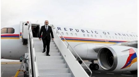 Paşinyan Fransaya gedib