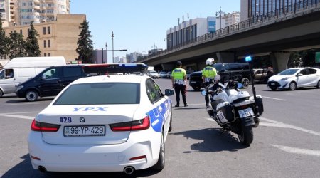 Motosikletlə avtoxuliqanlıq edən sürücü həbs edilib