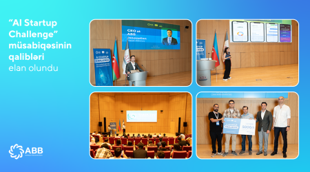 “AI Startup Challenge” müsabiqəsinin qalibləri
elan olundu