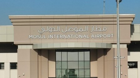 Mosul hava limanı 11 il sonra yenidən açılıb