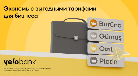 Новые тарифные пакеты для предпринимателей от Yelo Bank