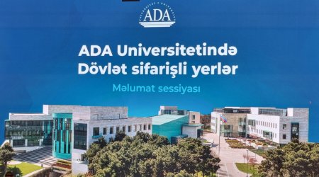 ADA Universitetində ilk dəfə dövlət sifarişli 180 yer ayrılıb