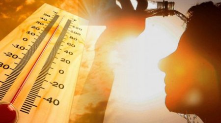 İranın dörd şəhərində son 24 saatda 51 dərəcə istilik qeydə alınıb