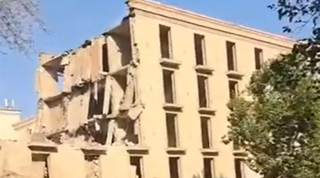 &ldquo;Naxçıvan&rdquo; hoteli sökülür