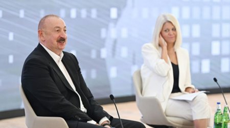 Prezident Qlobal Media Forumundan paylaşım edib - Video