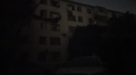Bakının iki mikrorayonu iki saatdan çoxdur işıqsız qalıb - Video
