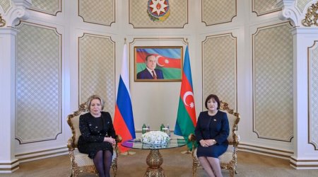 Sahibə Qafarova rusiyalı həmkarına başsağlığı verdi