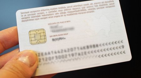Şəxsiyyət vəsiqəsində əks olunan məlumatların tərkibi yenilənəcək