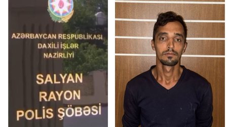 Salyanda oğurluqlar edən rayon sakini saxlanılıb