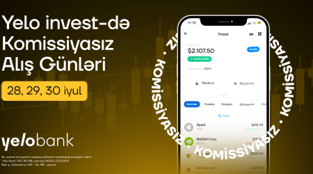 
“Commission-free purchase days” have begun at Yelo Invest!