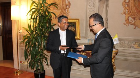 Azərbaycan və Vatikan dini əməkdaşlıq haqqında sənəd imzalayıb