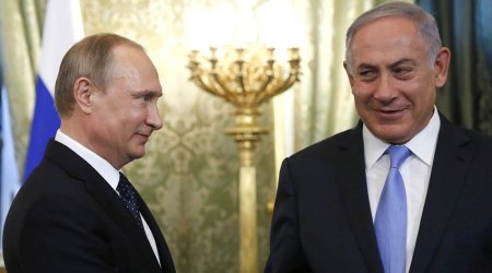 Putin və Netanyahu Yaxın Şərqdəki vəziyyəti müzakirə edib