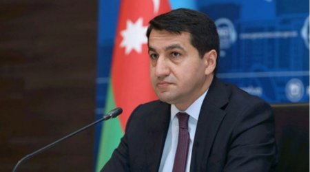 Azerbaijan's Hajiyev meets Ukrainian ambassador to discuss strategic ties