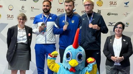 Azərbaycanın güllə atıcısı Avropa çempionatında gümüş medal qazanıb