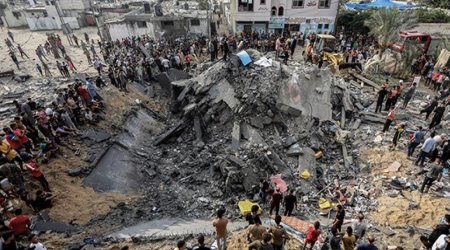 Fransa Qəzzaya 10 ton humanitar yardım göndərir