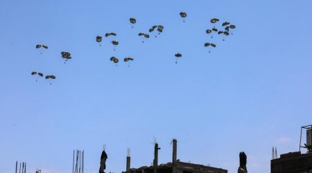 Шесть стран осуществили сброс гуманитарной помощи в Газу