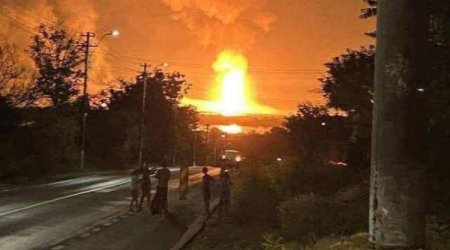 Россия нанесла удар по станции, через которую газ из Азербайджана поступает в Украину