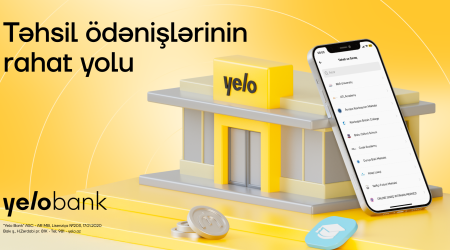 Yelo App ilə təhsil ödənişləri indi daha rahat!