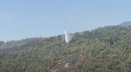 Qarabağın 3 rayonundayanğın baş verib, helikopterlər cəlb olunub