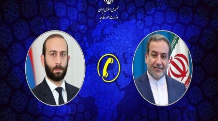 İran və Ermənistan XİN rəhbərlərinin telefon danışığı olub