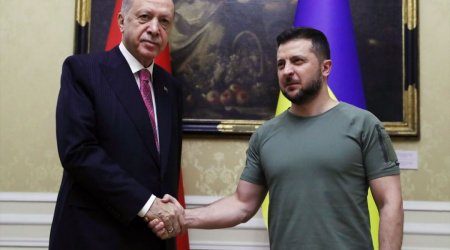 Türkiyə və Ukrayna liderləri telefon söhbəti aparıb