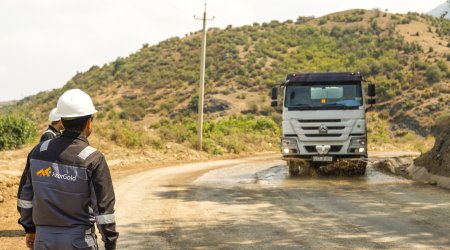 "AzerGold" tozun qarşısını almaq üçün ekoloji layihə həyata keçirib