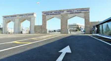 Azərbaycanın sərhəd buraxılış məntəqələrindən keçən şəxslərin sayı məlum olub