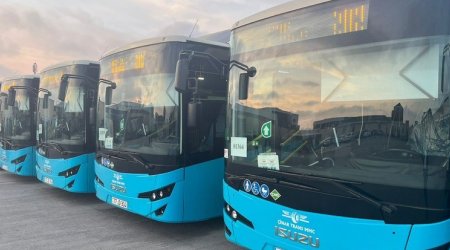 Xırdalandan Sumqayıta və Novxanıya hərəkət edən avtobuslar yenilənib