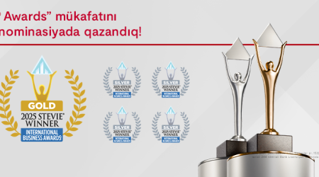 Kapital Bank удостоен наград «Stevie Awards» в пяти номинациях