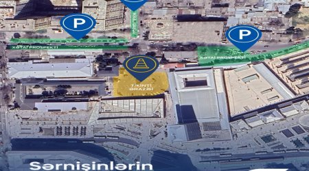 Парковка Бакинского железнодорожного вокзала временно прекращает работу