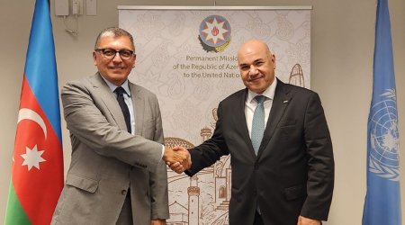 Azərbaycanla İraq arasında ikitərəfli məsələlər müzakirə olunub