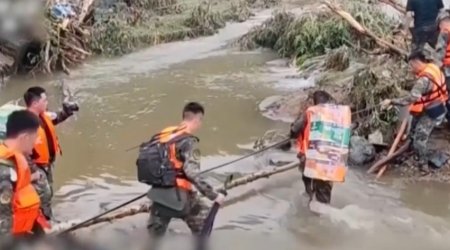 На севере Китая из-за наводнения погибли восемь человек