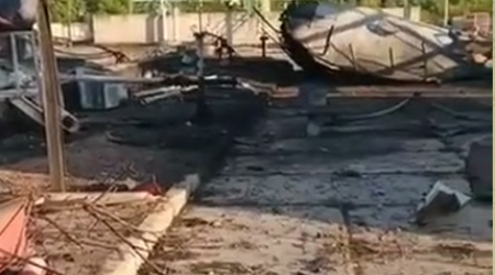 Russia hits SOCAR facility in Odesa again, raising tensions with Azerbaijan