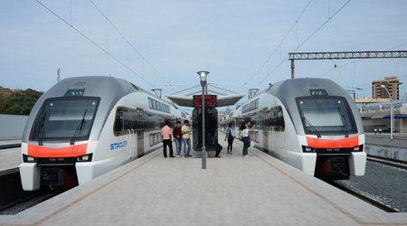В расписание поездов по Абшеронскому кольцевому маршруту внесены изменения