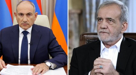 İrəvanda Paşinyanın Pezeşkianla görüşü başlayıb