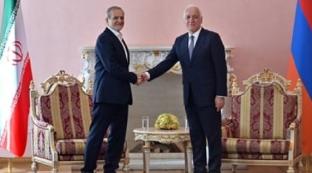 Встреча президентов Армении и Ирана