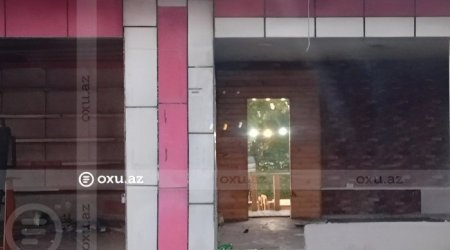 Sumqayıt-Saray körpüsü yaxınlığında obyektlər sökülür - Video